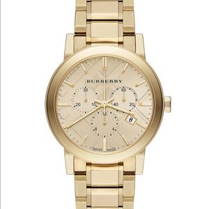 Authentic Burberry Swiss Gold watch BU9753